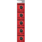 Toshiba LR44 - A76 Alkaline Button Battery 1.5V - 5 Pack + FREE SHIPPING!