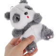 thumbnail image 5 of SOPOTUTU Soft Plush Panda Keychain Grey Decorative Hanging Pendant for Bag Backpack and Car Keys, 5 of 5