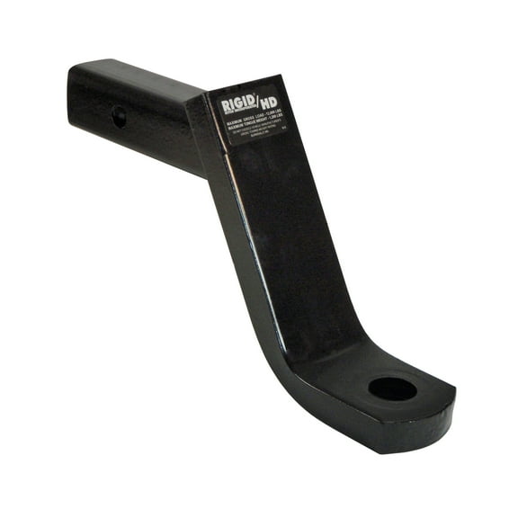 Rigid Hitch (HUB-3610) Heavy Duty for 2" Receivers - 12,000 lbs. Tow Capacity - 6" Drop - 5" Rise - 10 1/2" Length - Made in USA
