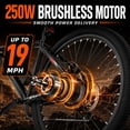 thumbnail image 5 of 26 Inch Electric Bike,250W 26" EBike for Adults Teens,48V Removable Battery, 3 Riding Modes, Front Suspension Disc Brake,Up to 40Miles Range, 5 of 9