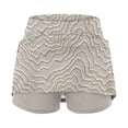 thumbnail image 4 of UANWENN Jupe de Tennis pour Femmes avec Pantalon Jupe de Sport Jupe Taille Haute Jupe de Tennis avec 2 Poches et Fente Latérale Jupe d'Été Mini Jupe Jupe de Course Jupe Pantalon Randonnée Course Manches Courtes, 4 of 5