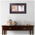 thumbnail image 2 of ArtToFrames Collage Photo Picture Frame with 2 - 7x7 Openings, Framed in Black with Ruby and Black Mats (CDM-3926-40), 2 of 8