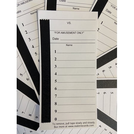 200 pack - 10 Line Strip Cards. FREE S/H. Pull strips. Football, Breaks, Auction