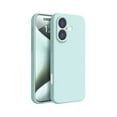 thumbnail image 1 of PANDACO Soft Shell Matte Mint Case for iPhone 17, 1 of 3