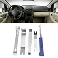 thumbnail image 4 of Trim Remover, Portable Audio Removal Kit Tool Steel + ABS Disassembly Pry Bar  For Dashboard Panel For Car, 4 of 8