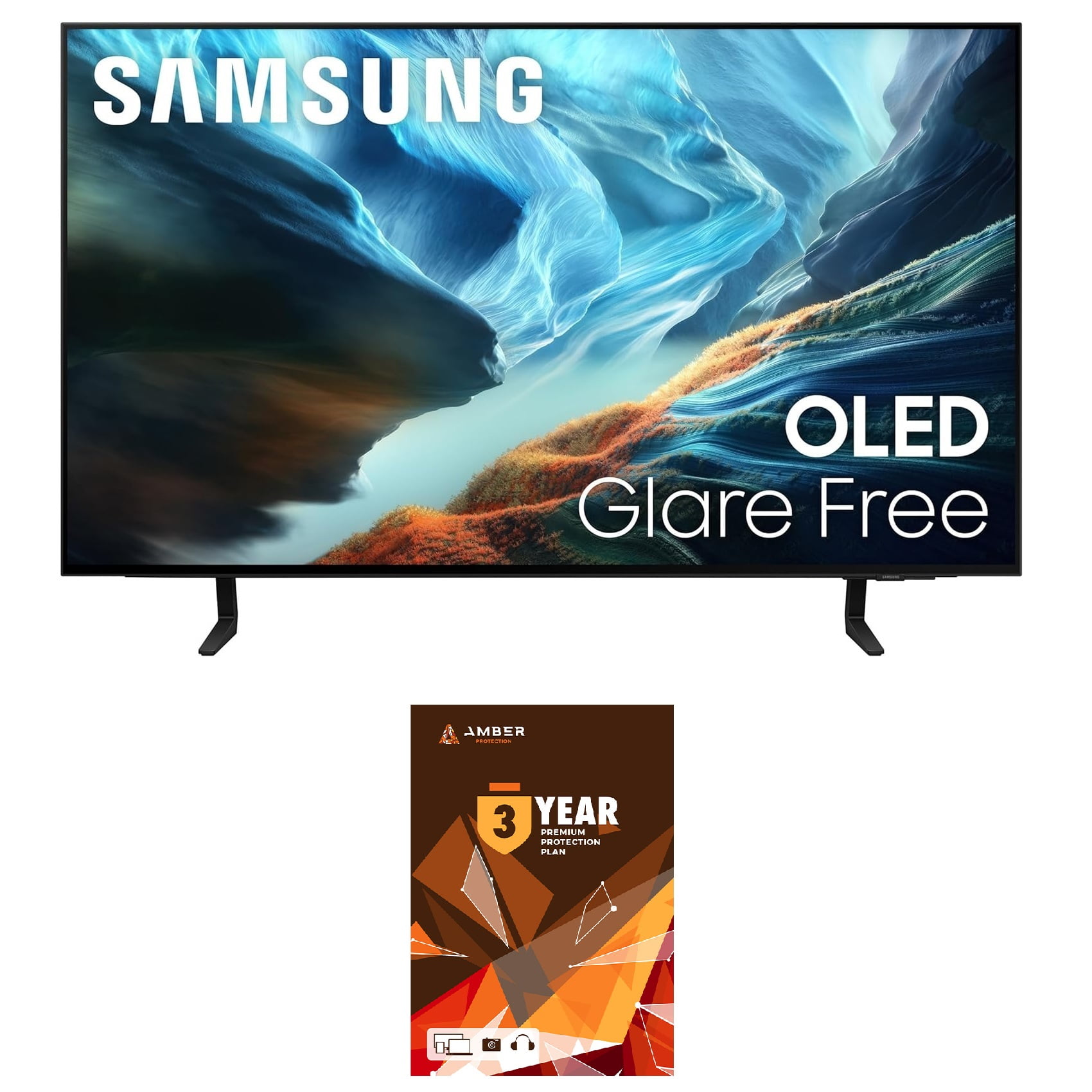 Samsung QN42S90HAEXZA 42 Inch S90H Series OLED 4K UHD Smart Vision AI TV with a 3 Year Amber Protection Plan (2026)