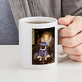 thumbnail image 4 of CafePress - Queen Sir Pug (17) Mug - 11 oz Ceramic Mug - Novelty Coffee Tea Cup, 4 of 4