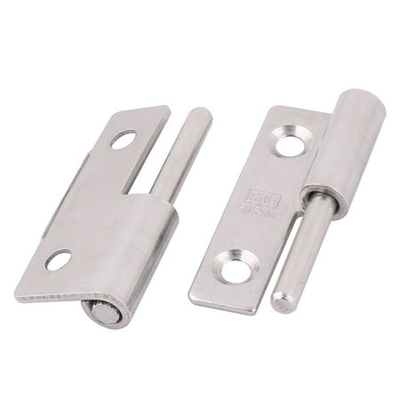 2 Inch Length Room 304 Stainless Steel Cupboard Closet Cabinet Door 2 Inch Length Room 304 Stainless Steel Cupboard Closet Cabinet Door Hinges 2pcs Image 3