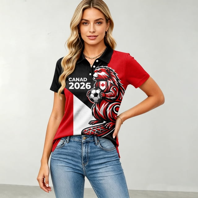 Women's Football Graphic T-Shirt, Women's Printed Short Sleeve Sports Top - Fashion Athletic Workout Shirt for Gym and Casual Wear for Soccer Tournament 2026 Red Size: 2XL