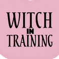 thumbnail image 4 of Inktastic Witch in Training Boys or Girls Baby Bib, 4 of 4