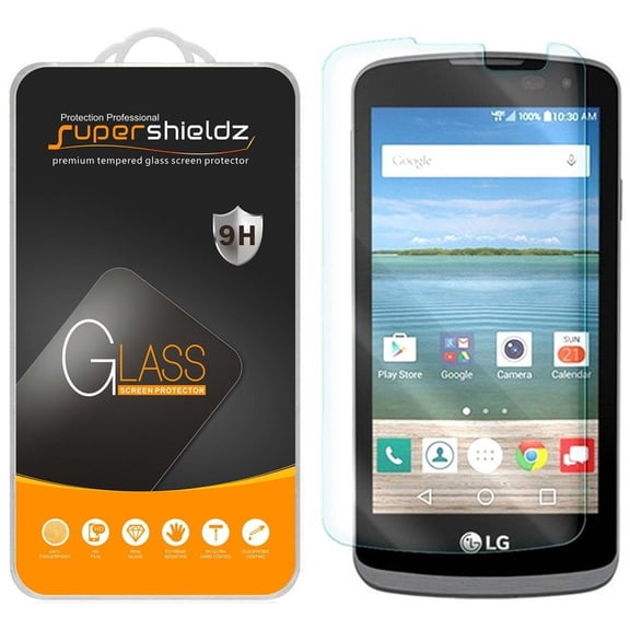 [1-Pack] Supershieldz for LG k4 LTE / LG Spree Tempered Glass Screen Protector, Anti-Scratch, Anti-Fingerprint, Bubble Free