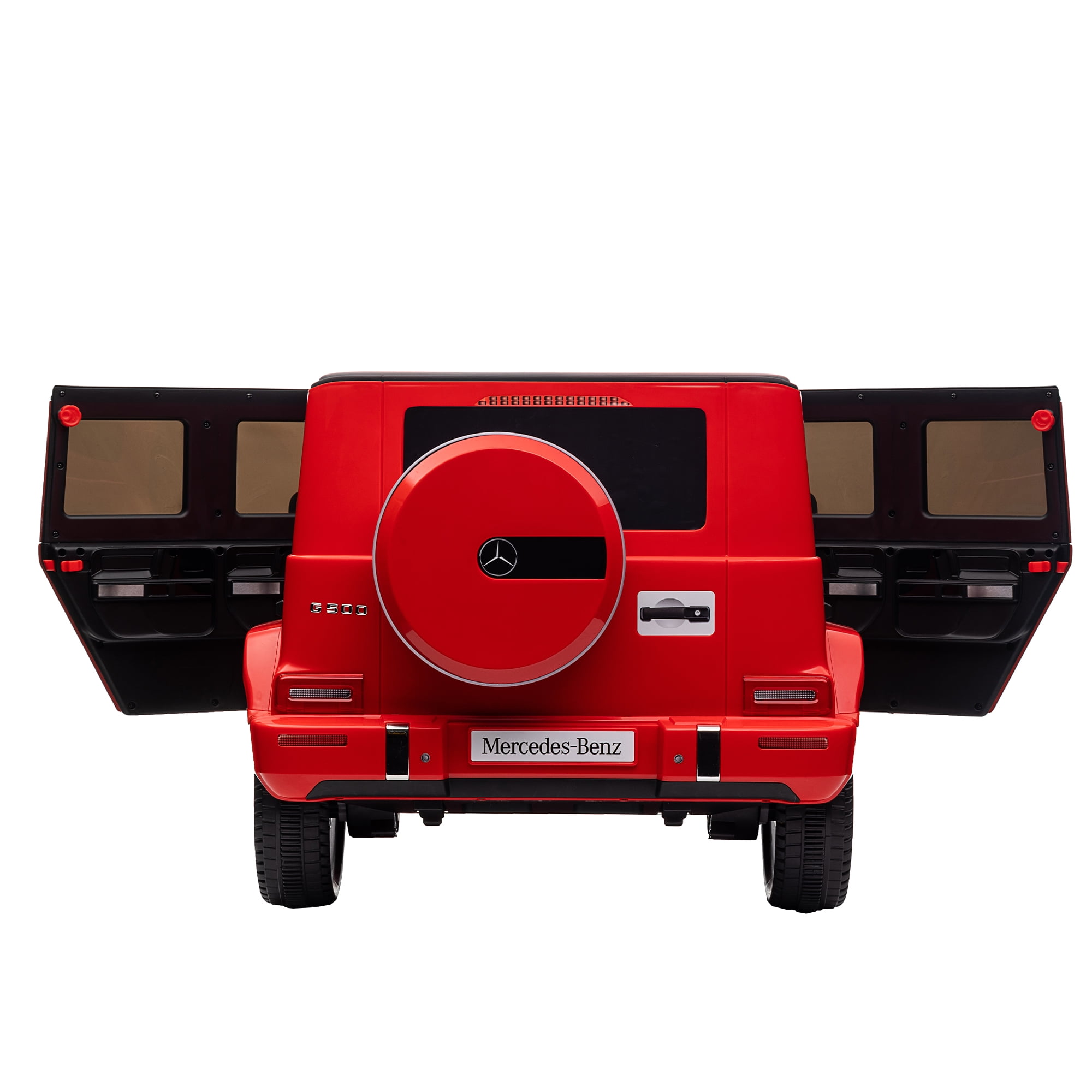 CIPACHO Kids Ride On Cars, Licensed Mercedes-Benz G500, 24V Battery Powered Toy Electric Car for Kids with 2.4GHz Remote Control, Red