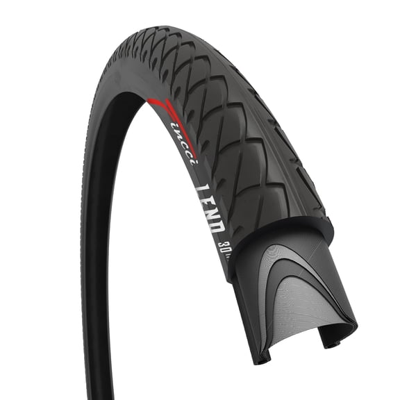 Fincci 26x1.95 Bike Tires (50-559) Foldable Anti-Puncture for Mountain, Hybrid, and Electric Bikes, 1-Pack