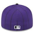 thumbnail image 4 of Men's New Era  Purple Colorado Rockies 2025 Batting Practice Low Profile 59FIFTY Fitted Hat, 4 of 6