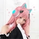 thumbnail image 5 of Cute Cat Wireless Headphones, LED Lighted Gaming Headset Bluetooth 5.0 Mode Over Ear Low Noise Headset with Microphone(Pink), 5 of 5