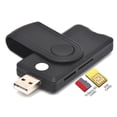 thumbnail image 4 of Lector de tarjetas Compact USB 2.0 Lector de tarjetas de memoria Convertidor capacidad compatibilidad 512G para Windows / Linux / CUTICAT Lector de tarjetas de memoria, 4 of 8