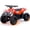Orange, variant on 36V Ride on Toys, Electric 4-Wheeler for 13 years+ , Triple ShockAbsorbers,MAX Load 143 lbs,500W Powerd Motor,Black