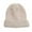 Beige, variant on Awdenio Beanies Hats Winter Knitted Hats Fashion Striped Curled Edgeless Cold Hat Outdoor Warmth Thick Woolen Hats