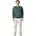 thumbnail image 3 of Y.F.H sunbest Comfort Colors Men's Crewneck Athletic Sweatshirts, Long Sleeve Pullover Tops, Style 1566, 3 of 6