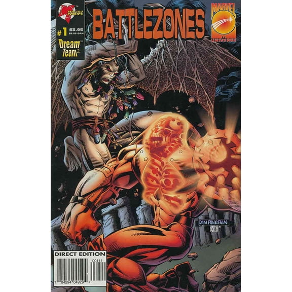 Battlezones: Dream Team 2 #1 VF ; Malibu Comic Book