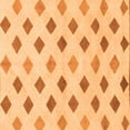 thumbnail image 1 of Ahgly Company Indoor Square Solid Orange Modern Area Rugs, 5' Square, 1 of 4