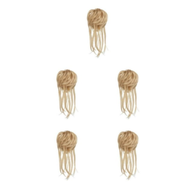Youkk DIY Curly Hair Piece Customizable And Fashion-forward For Females Easy To Wear 27/613 5Set