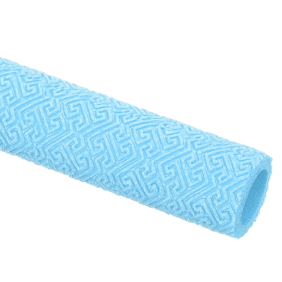 Uxcell 6.6Ft 13/16"ID 1-1/4"OD Pipe Insulation Foam Tube,Blue