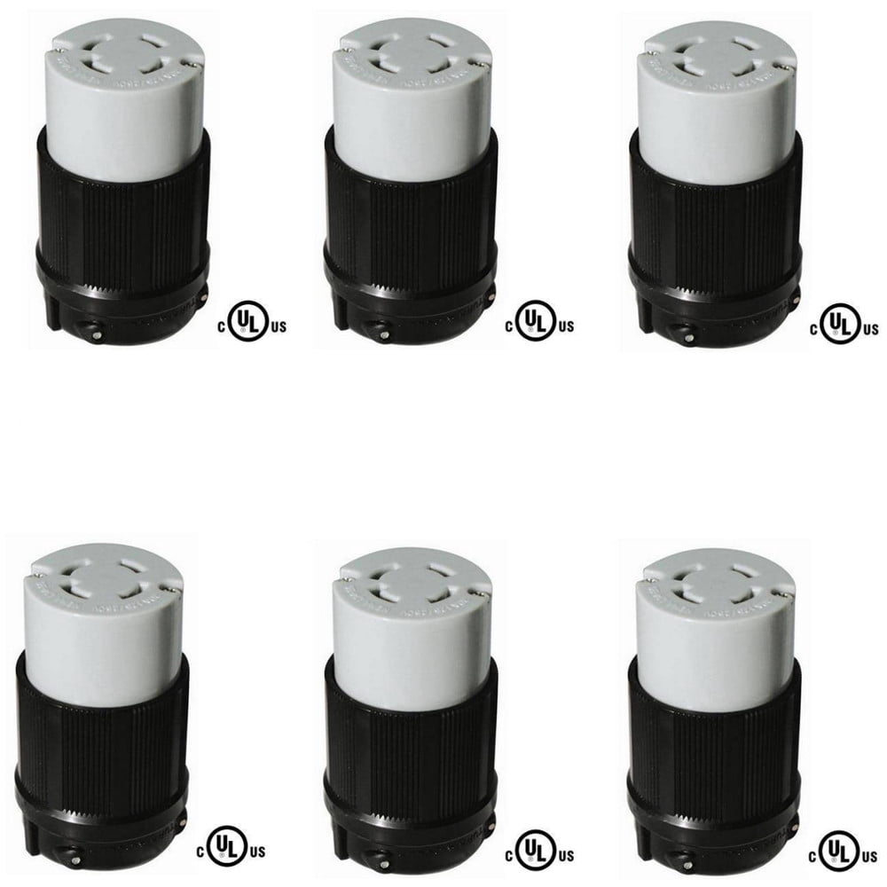 OCSParts L14-30R Generator Connector, 30A, 125/250V, NEMA L14-30R