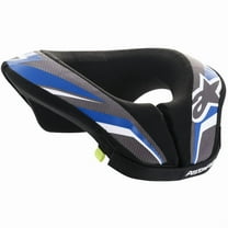 Alpinestars Sequence Youth Neck Roll (Sm-Md, Black/Anthracite/Blue)
