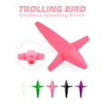 thumbnail image 3 of BLUEWING 36in Fishing Spreader Bar Canyon Offshore Spreader Bar with 6in Floating Squids, Trolling Birds and Big Game Trolling Lure for Wahoo Tuna Marlin Mahi Mahi, Rainbow, 3 of 7