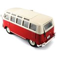 thumbnail image 3 of Maisto Volkswagen Samba Bus Bleu 1/25 Voiture Modèle Moulé sous Pression, 3 of 4