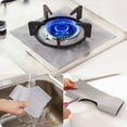 thumbnail image 3 of 4Pcs Gas Stove Mats High Temperature Resistant Kitchen Cooker Protection Pads, 3 of 4