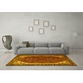thumbnail image 3 of Ahgly Company Indoor Rectangle Persian Yellow Traditional Area Rugs, 8' x 12', 3 of 4