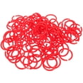 thumbnail image 1 of 100pcs Plastic Binder Rings Flexible Loose Leaf Book Rings Binder Rings for DIY, 1 of 8