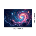 thumbnail image 7 of LUUFILx Space Galaxy Astronaut Backdrop Banner for Outer Space Party Decorations and Sci Fi Theme Background Photography Props Kids Birthday Celebration, 7 of 7