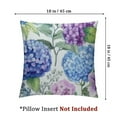 thumbnail image 4 of Hydrangea Flowers Bed Pillowcase for Hair and Skin Queen Size - Blue Purple Floral Pillowcasewith Zipper Closure, Similar to Silk Pillow Cases, Gifts for Women Men, 4 of 7