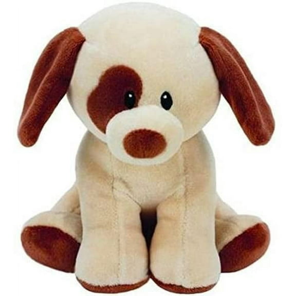 TY Beanie Baby - Bumpkin Puppy Dog Brown Tan Plush (NO TY HANG TAG)