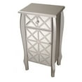 thumbnail image 2 of Heather Ann Creations Lana 1 Drawer 1 Door Patterned Mirror Accent Cabinet, 2 of 8
