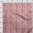 thumbnail image 3 of oneOone Cotton Poplin Twill Red Fabric Batik Quilting Supplies Print Sewing Fabric By The Yard 56 Inch Wide, 3 of 5
