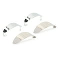 thumbnail image 4 of BFY 4pcs Motorcycle Front Turn Signal Lamp Light Visors Covers Chrome for Harley Davidson Touring 1986-2017 FLHT & FLSTC, 4 of 7