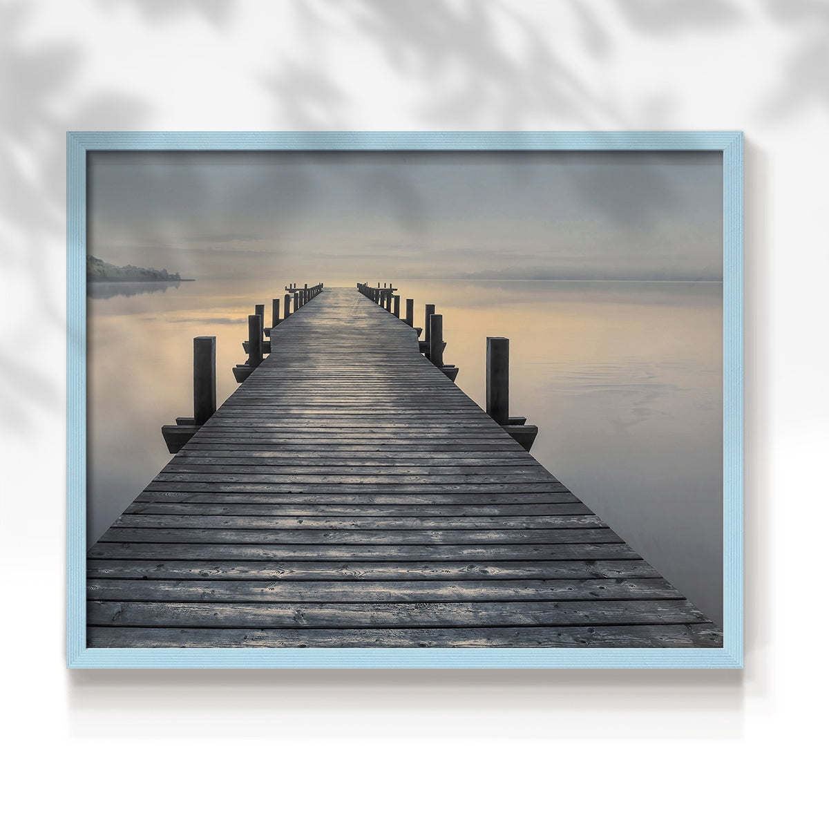 Sun Down by Mike Calascibetta - Restickable Framed Giclée Print