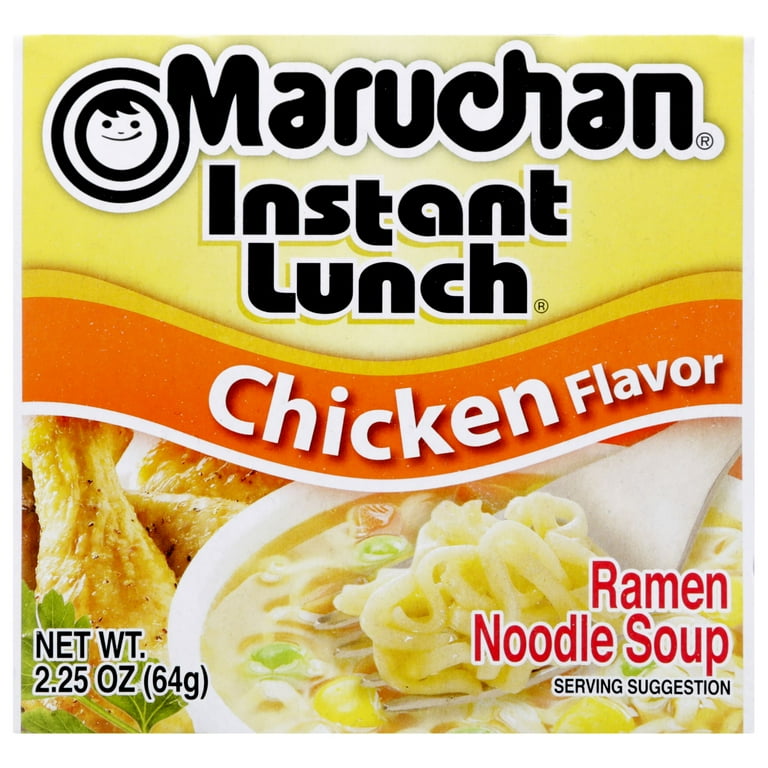 8 pack) Maruchan Instant Lunch Ramen Noodles, Chicken Flavor