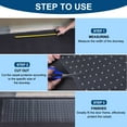thumbnail image 6 of Uxcell Cat Carpet Protector, 8.2 Ft Plastic Pet Scratch Stopper for Carpet, Easy to Cut, From Scratching Rugs at Doorway, 6 of 6
