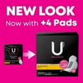 thumbnail image 4 of U by Kotex Balance Ultra Thin Pads with Wings, Regular Absorbency, 50 Count, 4 of 7