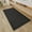Black, variant on Waffle Bathroom Runner Rugs, Super Absorbent Bath Mat Non Slip Washable Quick Dry, Upgraded Ultra Soft Boho Bath Rugs with Tassels, Farmhouse Home Decor Accessories, 2'x6'(24"x72") Brown