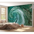 thumbnail image 6 of Tiptophomedecor Abstract Wallpaper Wall Mural - Water Twist, 6 of 7
