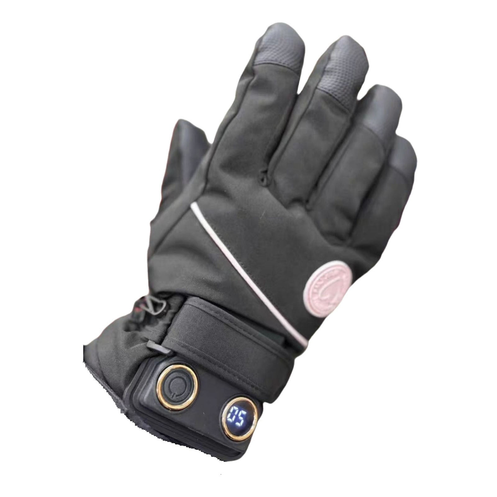 Rechargeable Heated Gloves – Adjustable 3-Heat Winter Gloves for Skiing, Motorcycle & Outdoor Work, Touchscreen Compatible (Men/Women)