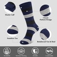 thumbnail image 6 of KOITHOT 5 Pack Mens Dress Socks Breathable Business Casual Mens Crew Socks Size 10 13, 6 of 7