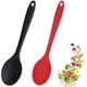 thumbnail image 1 of 2 cucharas de silicona para cocinar, resistentes al calor, diseño higiénico, cucharas para mezclar para cocina, cocinar, hornear, mezclar, herramientas, 1 of 7