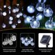 thumbnail image 4 of 50 LEDs 10m bola de cristal luz solar al aire libre lámparas de cadena de Navidad (blanco) Likrtyny Lamparas Hogar Multifuncional, 4 of 7